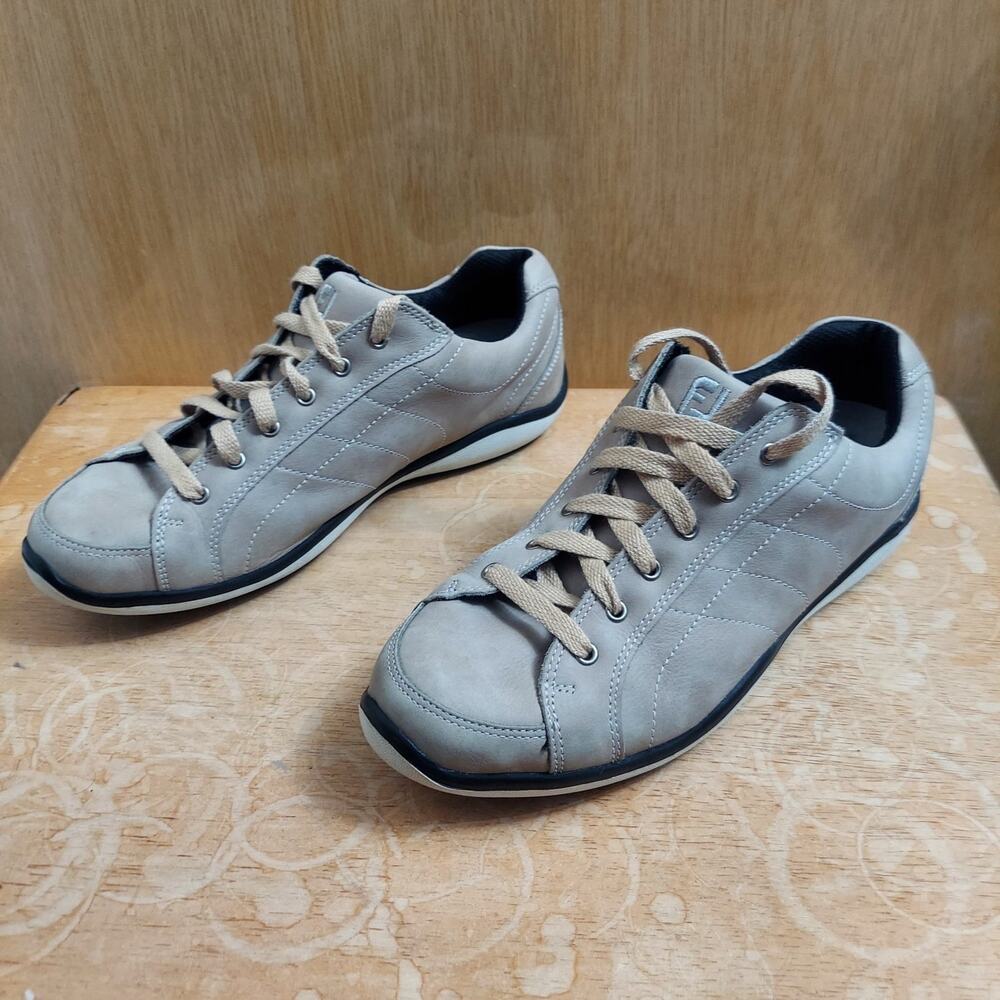 Footjoy LoPro 97276 Women's US 9 Taupe Spikeless Golf Shoes
